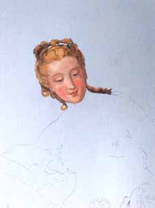 Démonstration peinture François Bouche